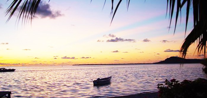 Sunset at Papahani Guesthouse